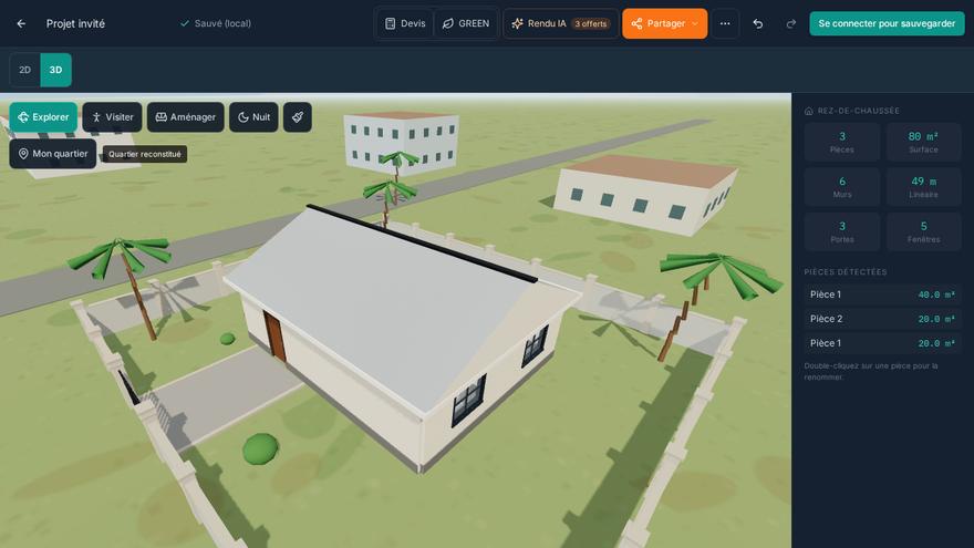 FUNDI screenshot — Open the studio — no account