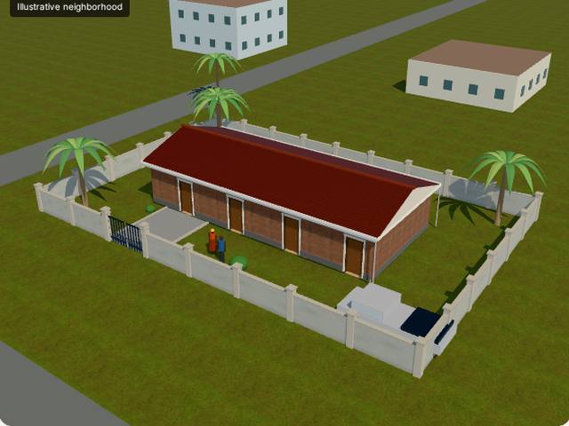 Immeuble locatif 4 studios
